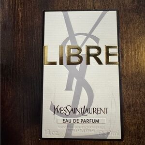 Yves Saint Laurent Perfume Box – White with Black Trim